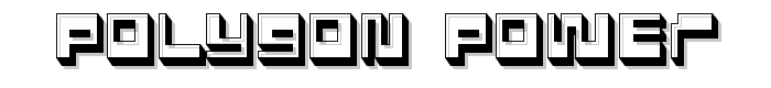 Polygon Power font